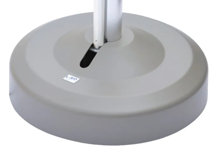 Schirmst�nder LIRO �Mini 35S graphit� , Parasol Base, Schirmfuss rollbar 35 kg